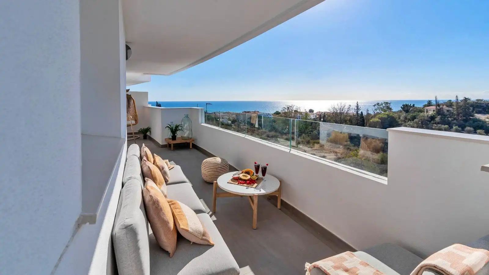 Terraza de Piso en venta en Rincón de la Victoria con Aire acondicionado, Calefacción y Jardín privado