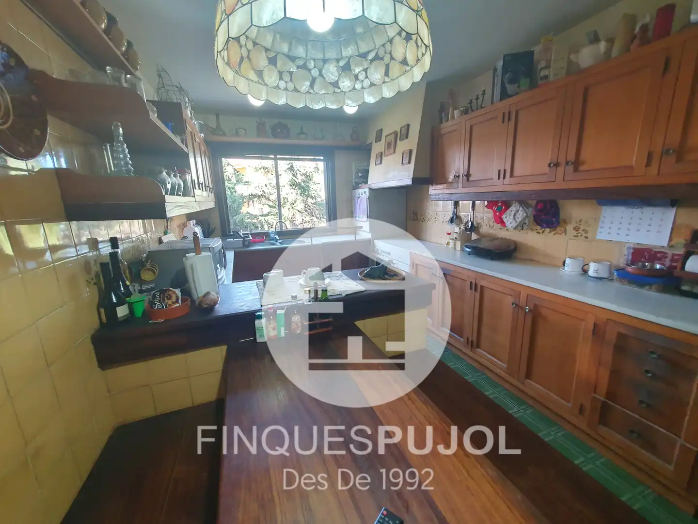 Cuina de Casa o xalet en venda en El Vendrell amb Aire condicionat, Jardí privat i Terrassa