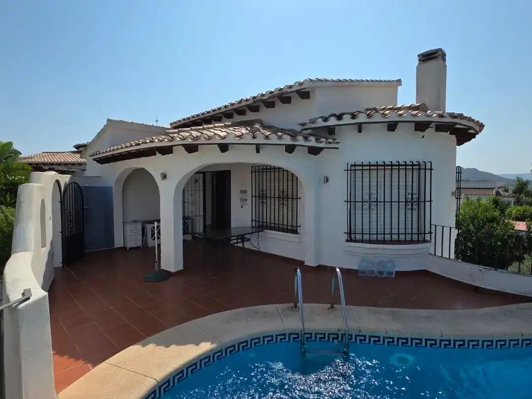 Vista exterior de Casa o chalet en venta en Pego con Aire acondicionado y Piscina