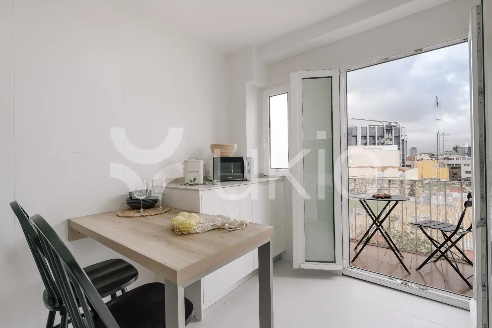 Terrassa de Apartament de lloguer en Madrid amb Aire condicionat, Calefacció i Terrassa