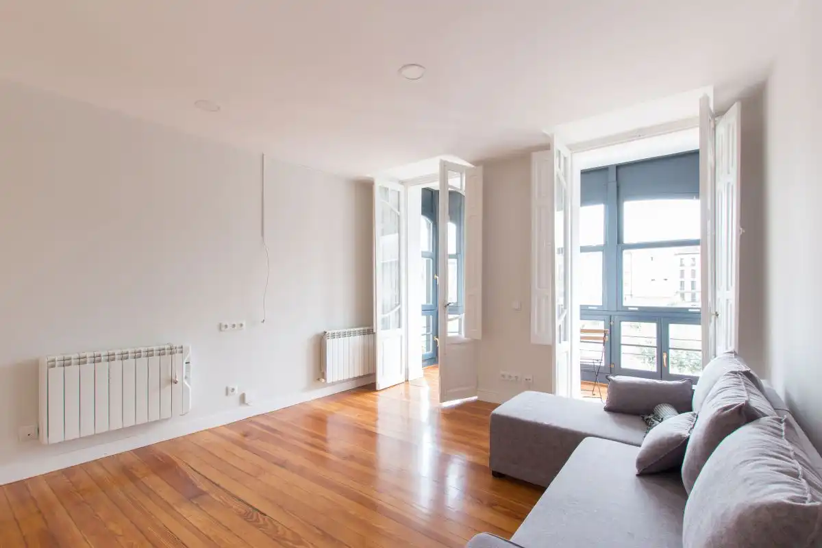 Living room of Flat for sale in  Pamplona / Iruña  with Heating and Balcony
