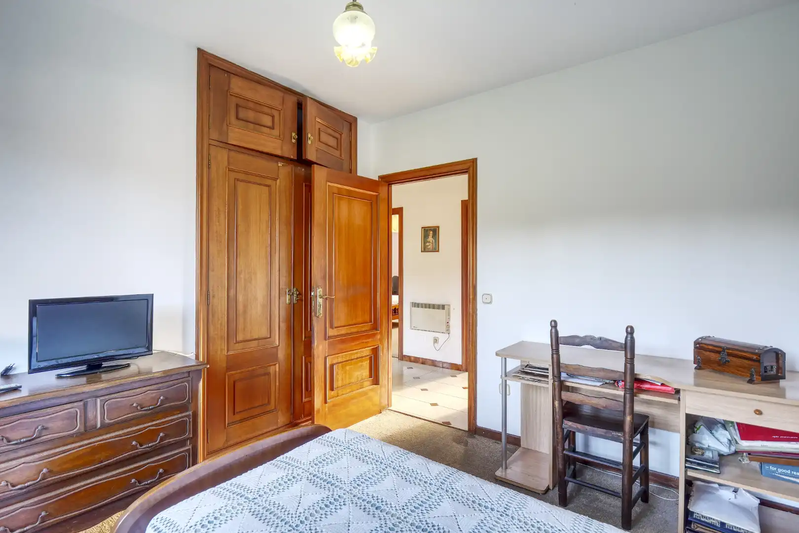 Bedroom of Houses for sale in Brión  with Heating, Private garden and Terrace