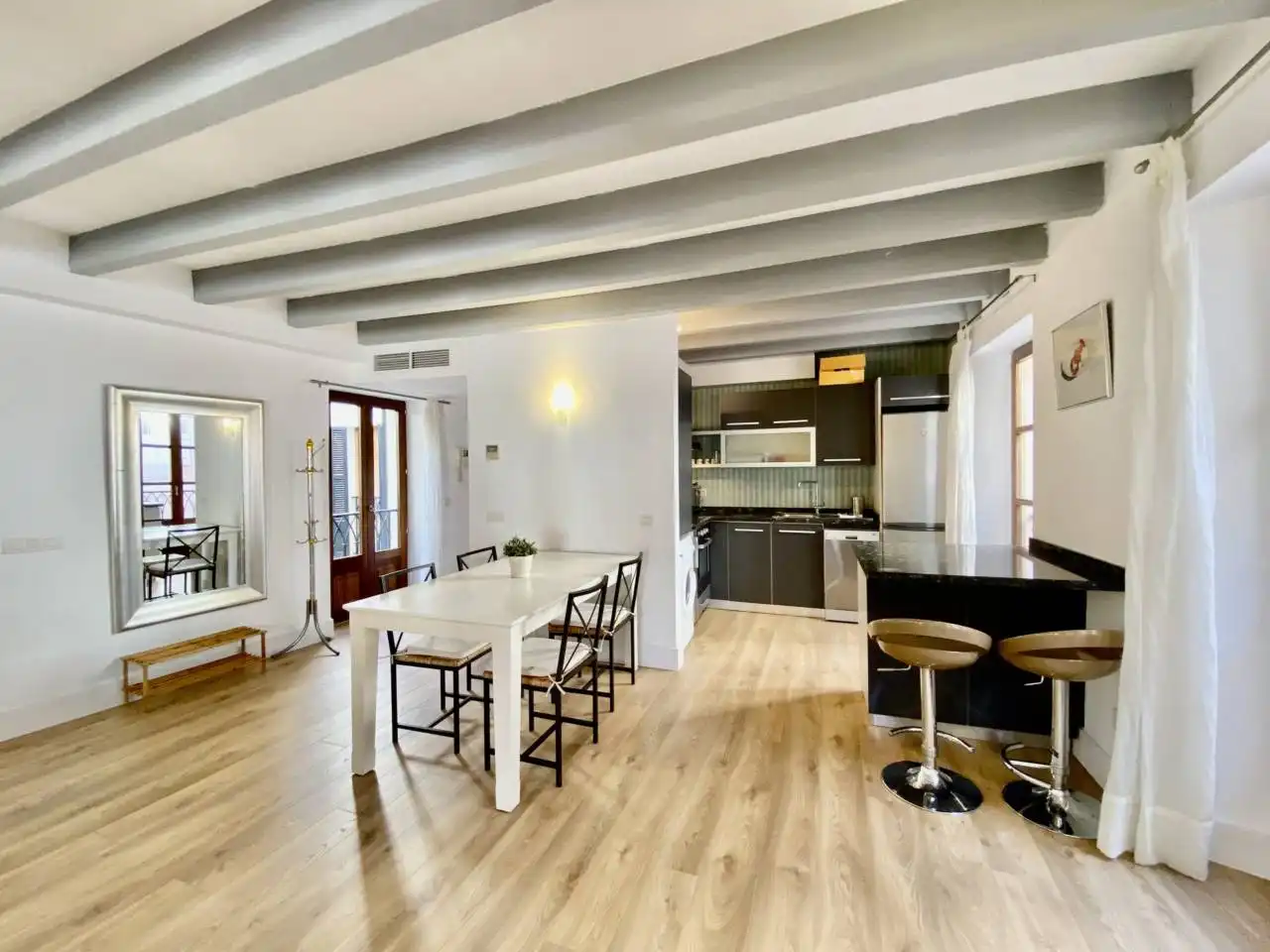 Menjador de Pis en venda en  Palma de Mallorca amb Aire condicionat, Calefacció i Parquet
