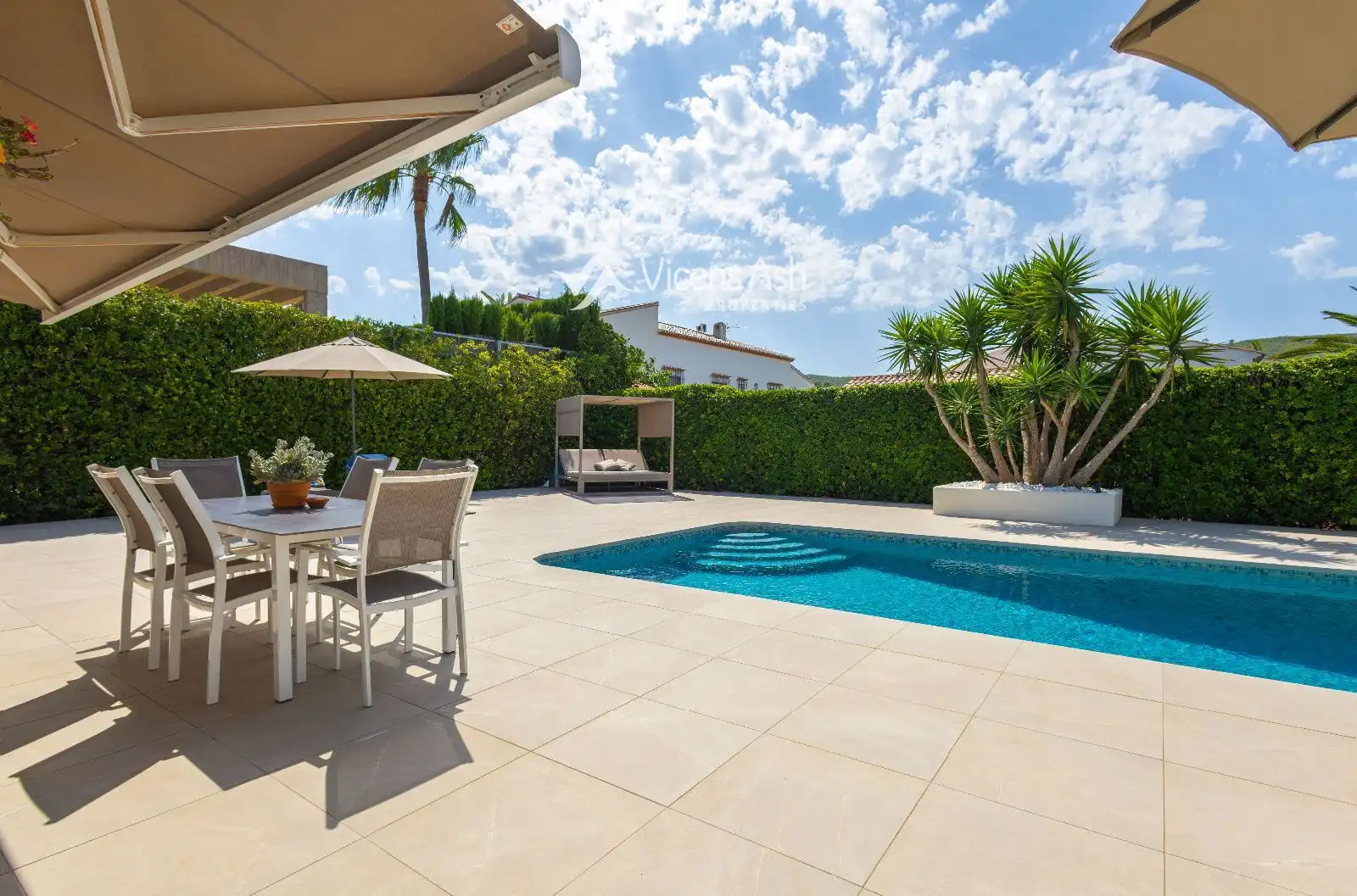 Terraza de Casa o chalet en venta en Jávea / Xàbia con Aire acondicionado, Calefacción y Piscina