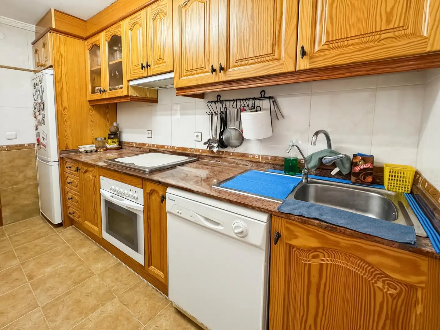 Cocina de Piso en venta en Villajoyosa / La Vila Joiosa con Aire acondicionado, Calefacción y Balcón