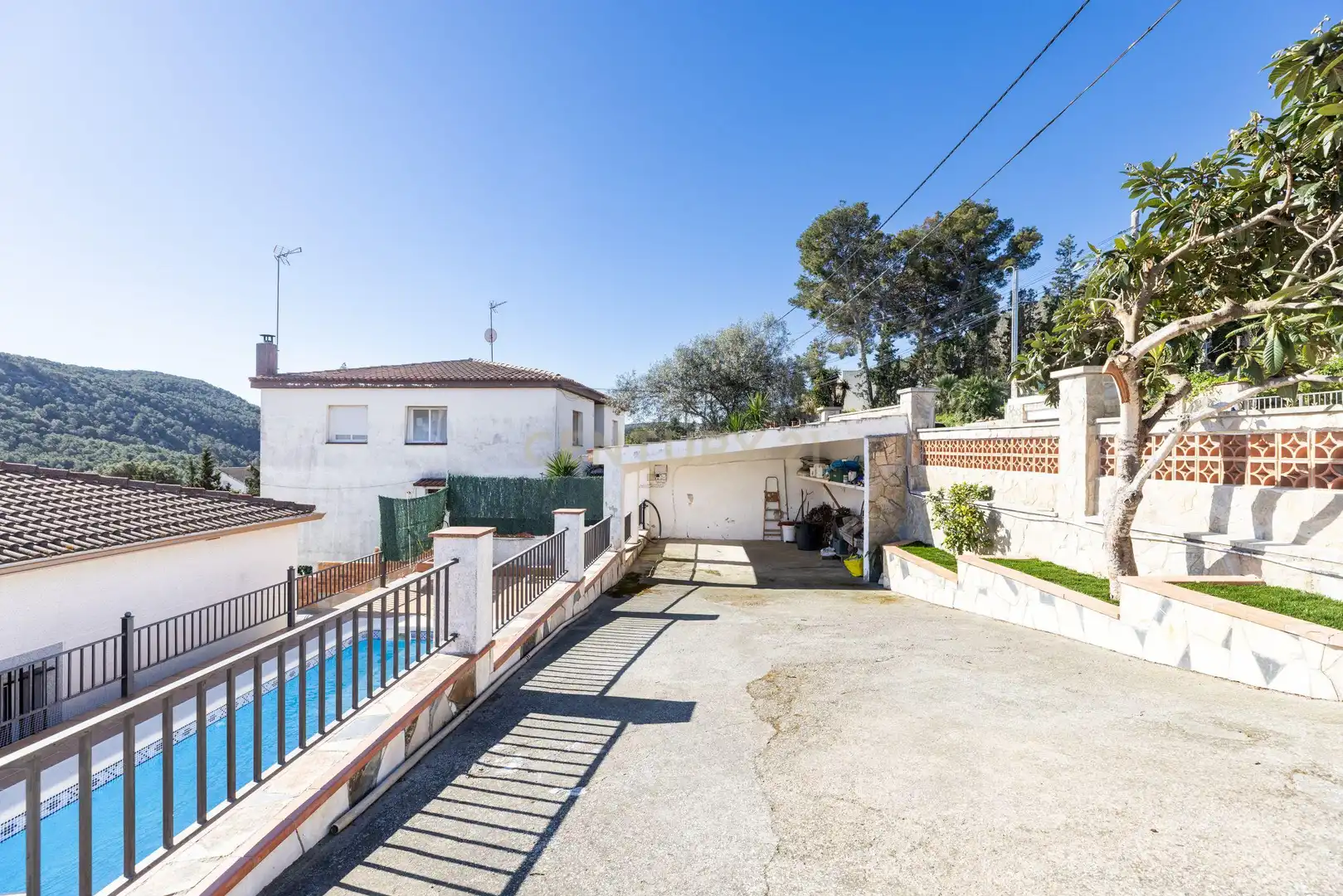 Exterior view of Houses for sale in Olivella  with Private garden, Storage room and Swimming Pool