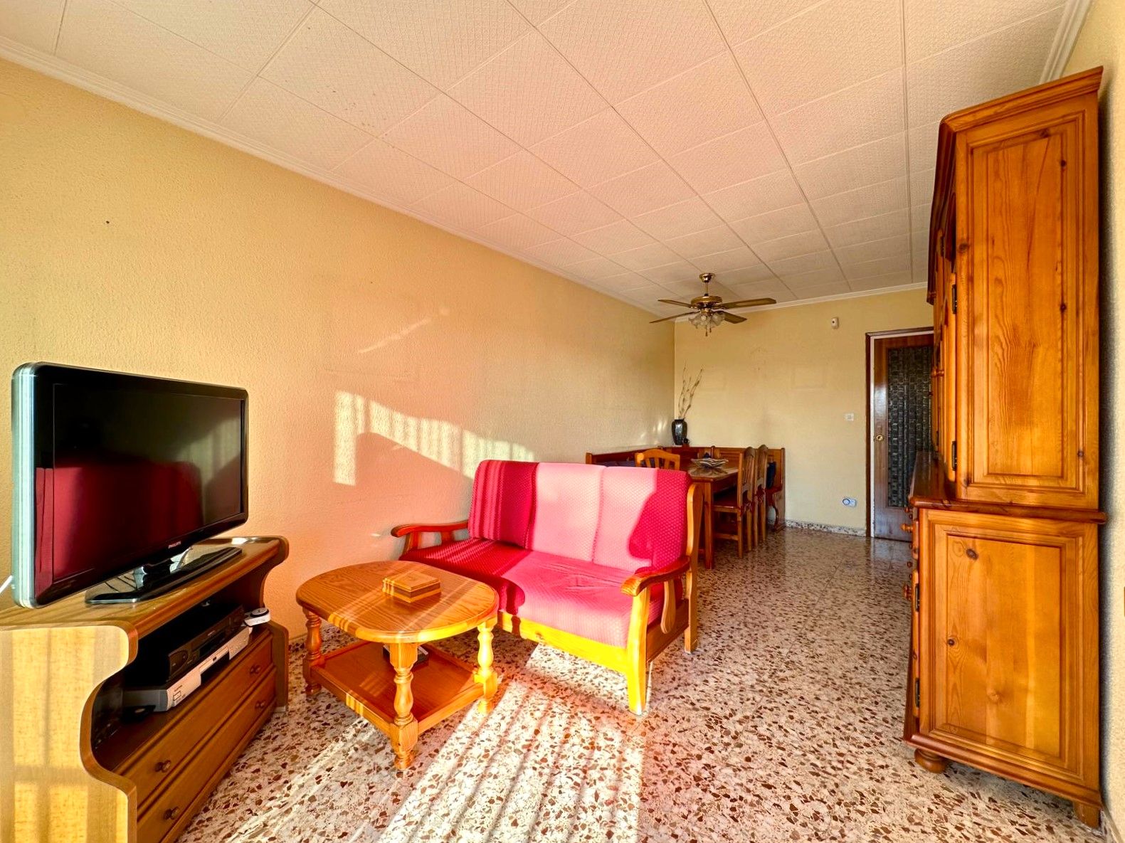 Wohnzimmer von Dachboden zum verkauf in Les Franqueses del Vallès mit Heizung und Balkon