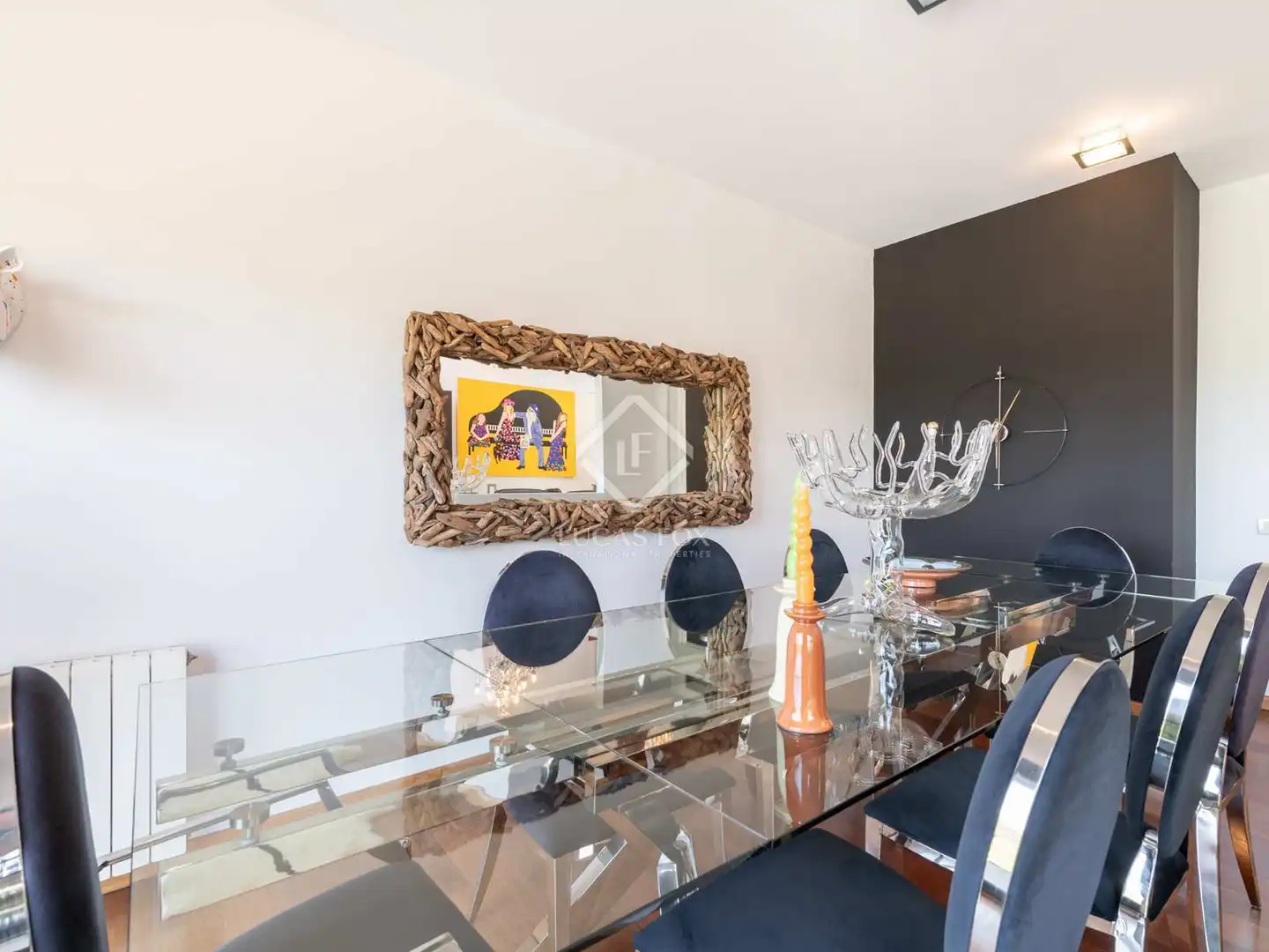 Comedor de Casa o chalet en venta en Sant Cugat del Vallès con Aire acondicionado, Calefacción y Jardín privado