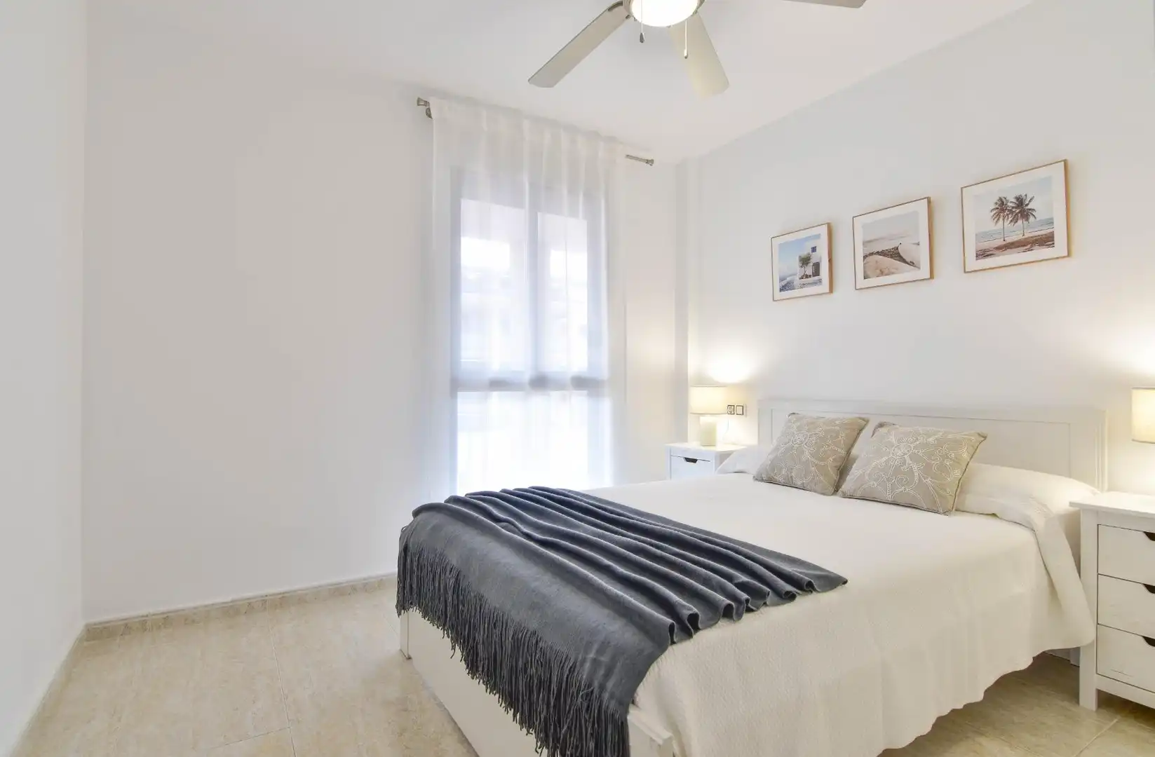 Habitación de Piso de alquiler en Puçol con Aire acondicionado, Jardín privado y Terraza