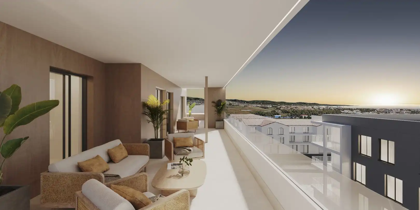 Terraza de Piso en venta en Marbella con Terraza