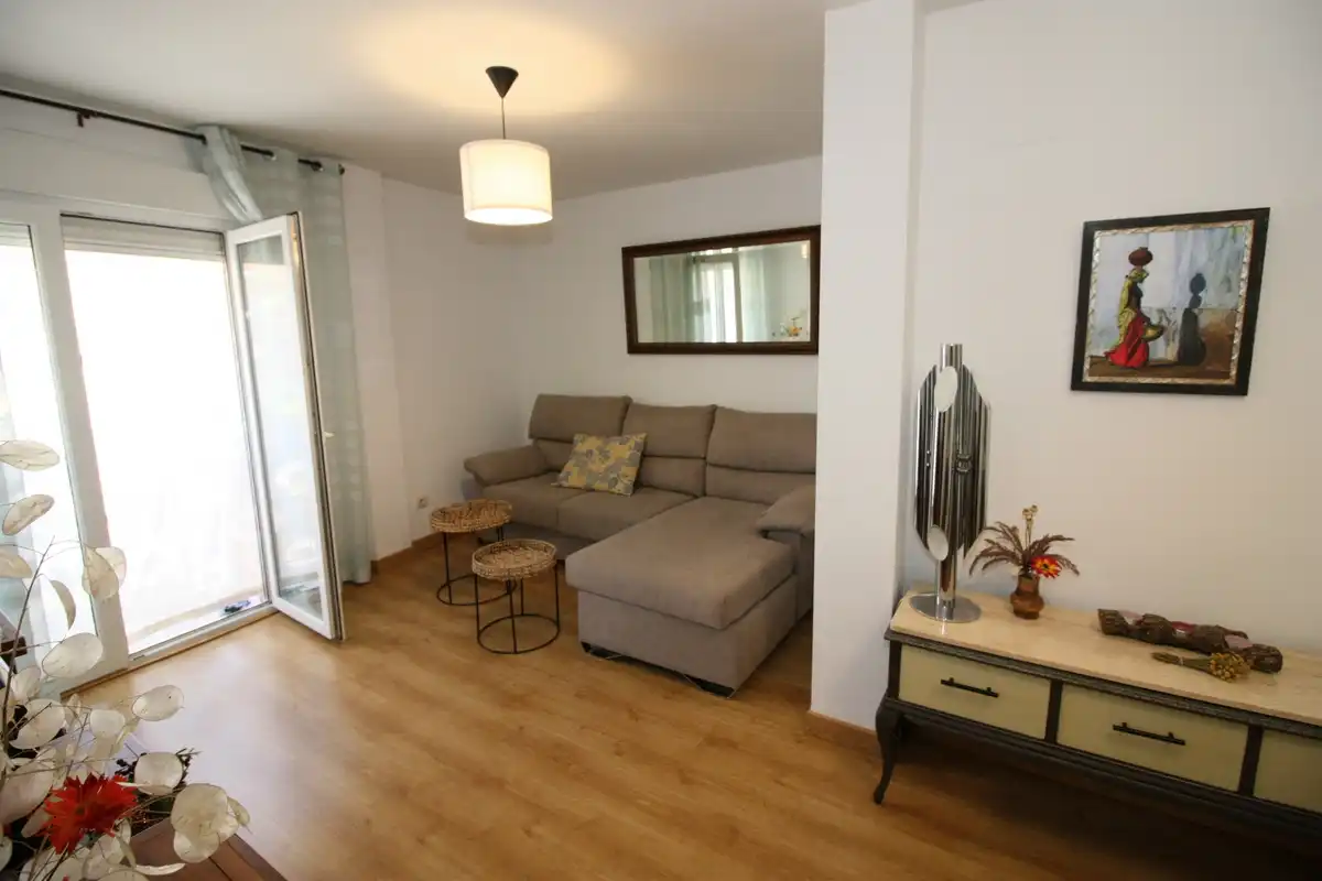 Living room of Flat for sale in Arenas de San Pedro  with Heating, Storage room and Balcony