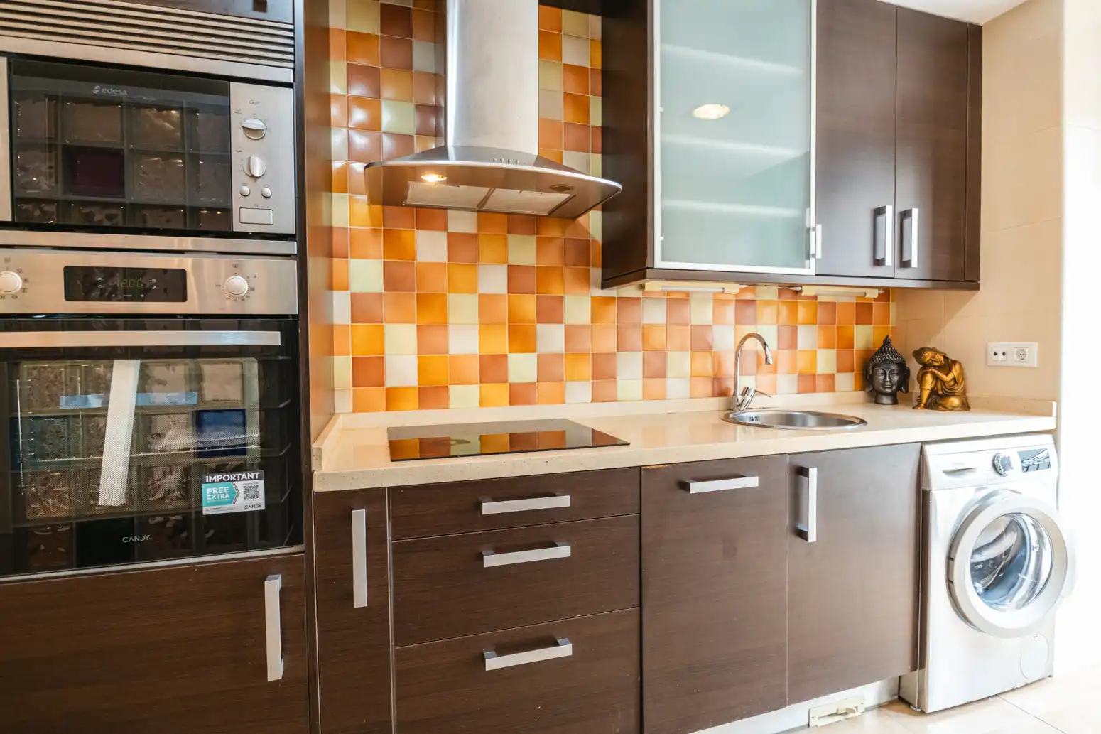Cocina de Piso de alquiler en San Martín del Rey Aurelio con Calefacción, Terraza y Trastero