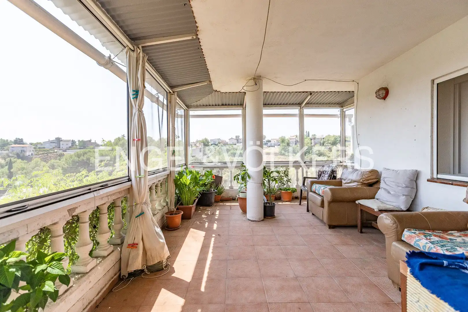 Terrassa de Casa o xalet en venda en Castellar del Vallès amb Aire condicionat, Calefacció i Terrassa