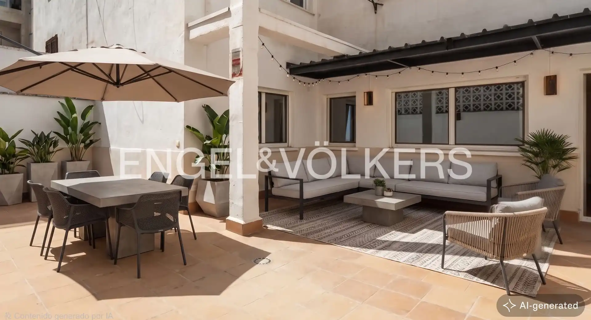 Terrasse von Wohnung zum Verkauf in Madrid mit Klimaanlage, Heizung und Terrasse