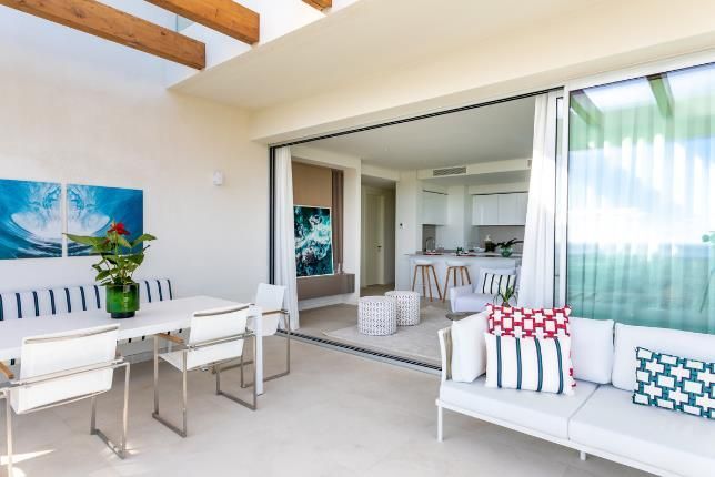 Terrace of Apartment to rent in Benahavís  with Air Conditioner, Parquet flooring and Oven