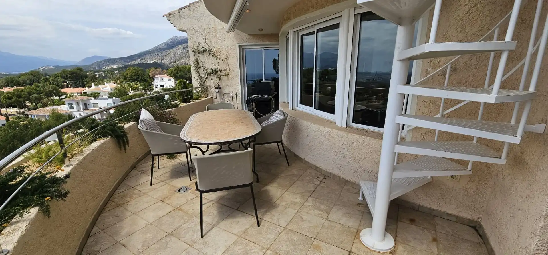 Terraza de Apartamento en venta en Altea con Aire acondicionado, Calefacción y Terraza