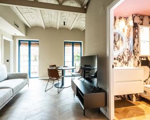 Sala d'estar de Pis de lloguer en Tortosa amb Aire condicionat i Terrassa