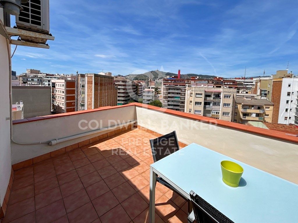 Terrace of Attic for sale in  Barcelona Capital  with Air Conditioner, Furnished and Balcony