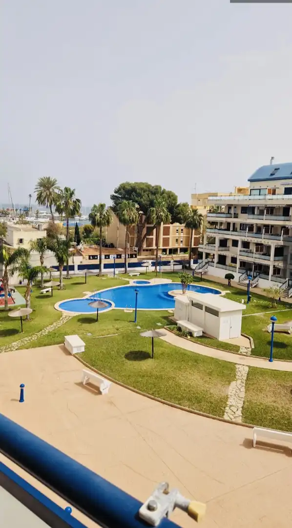 Swimming pool of Apartments for rent in Dénia  with Air Conditioner, Heating and Private garden