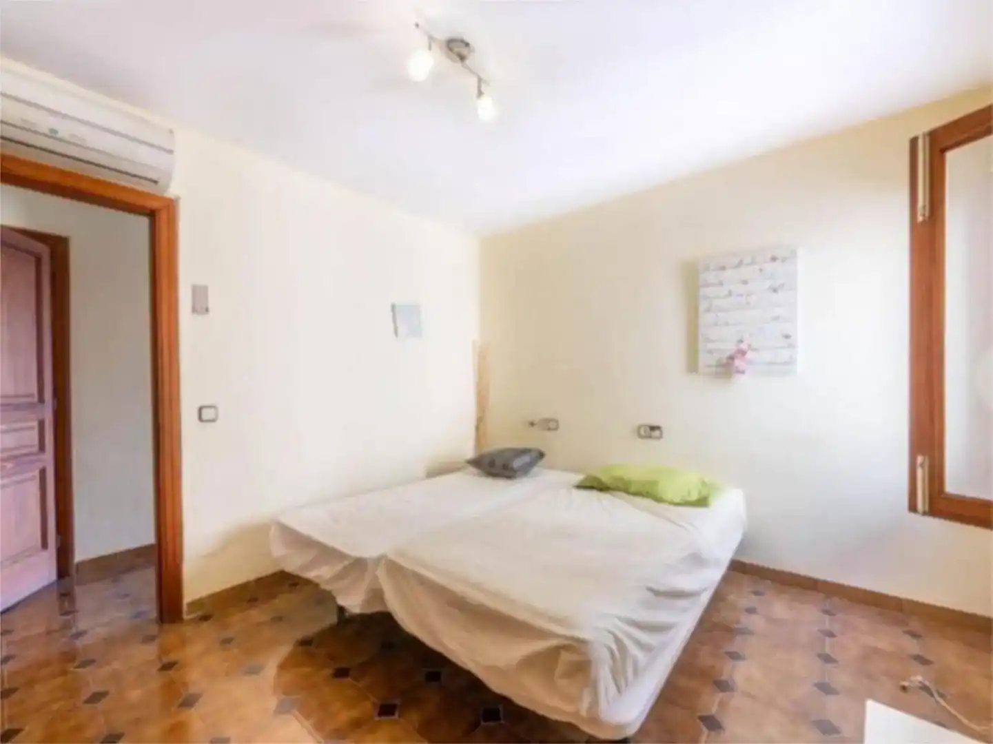 Bedroom of Flat for rent in Alcúdia  with Air Conditioner and Furnished