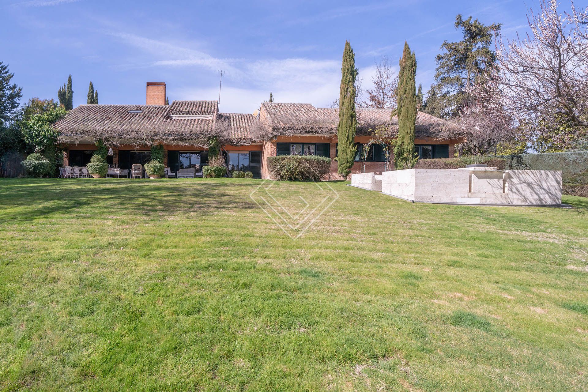 Garden of House or chalet for sale in Pozuelo de Alarcón  with Air Conditioner, Heating and Private garden
