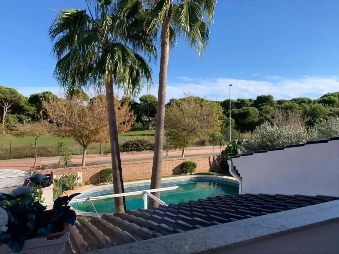 Piscina de Casa o xalet de lloguer en Castellón de la Plana / Castelló de la Plana amb Aire condicionat, Jardí privat i Parquet