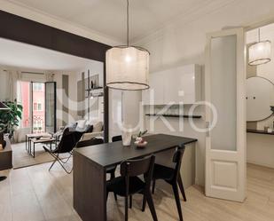 Sala d'estar de Apartament de lloguer en  Barcelona Capital amb Aire condicionat