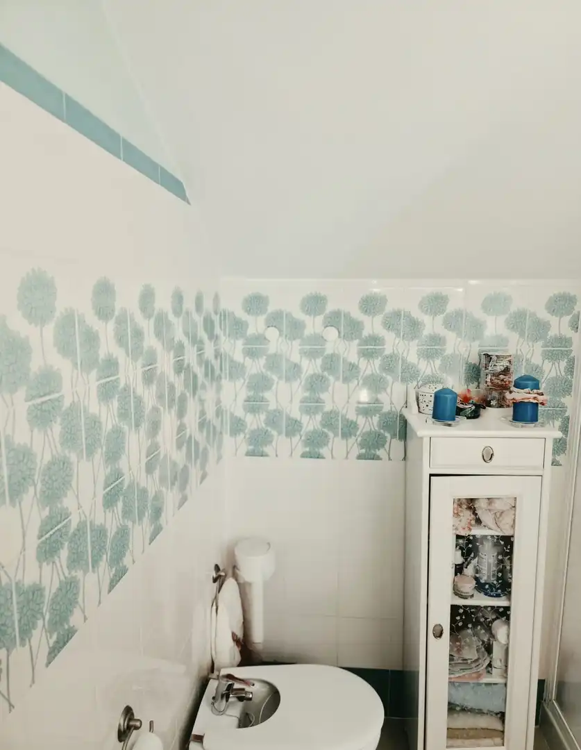 Badezimmer von Dachboden zum Verkauf in Bornos mit Klimaanlage und Heizung