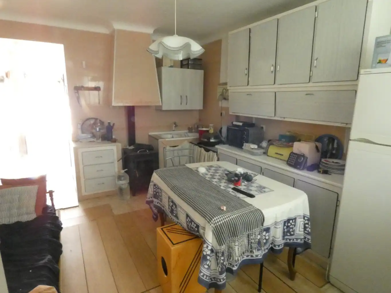 Cocina de Casa o chalet en venta en Granja de Torrehermosa con Amueblado