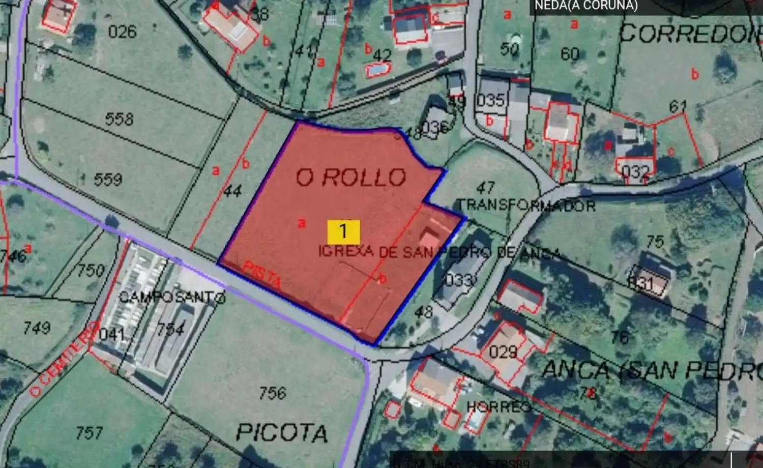 Terreno residencial en venta en Lugar Corredoira, imagen 4