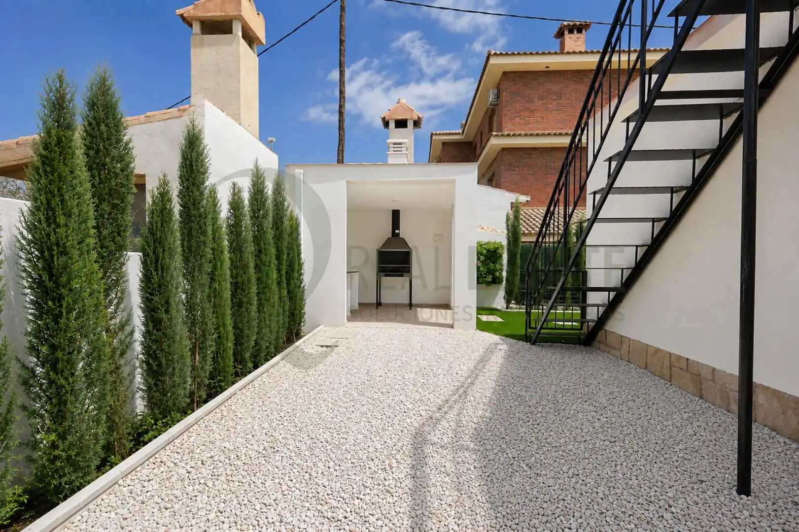 Terrassa de Casa o xalet en venda en Sant Joan d'Alacant amb Aire condicionat, Jardí privat i Piscina