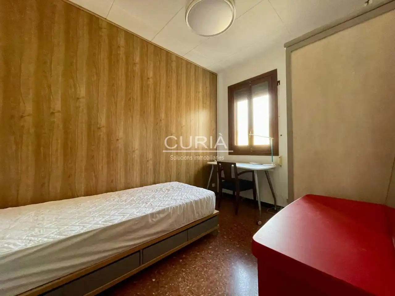 Bedroom of Flat for rent in Lleida  with Air Conditioner, Heating and Furnished