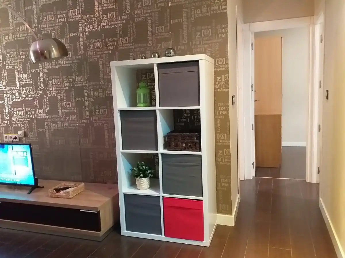Sala de estar de Piso de alquiler en Murcia con Aire acondicionado, Calefacción y Terraza