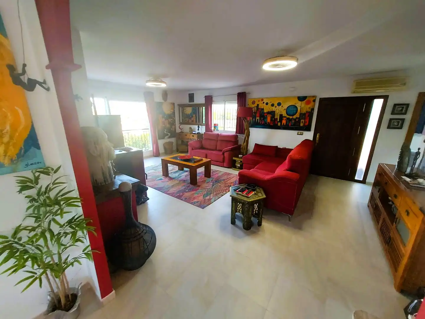 Sala de estar de Casa o chalet en venta en Calasparra con Jardín privado y Piscina