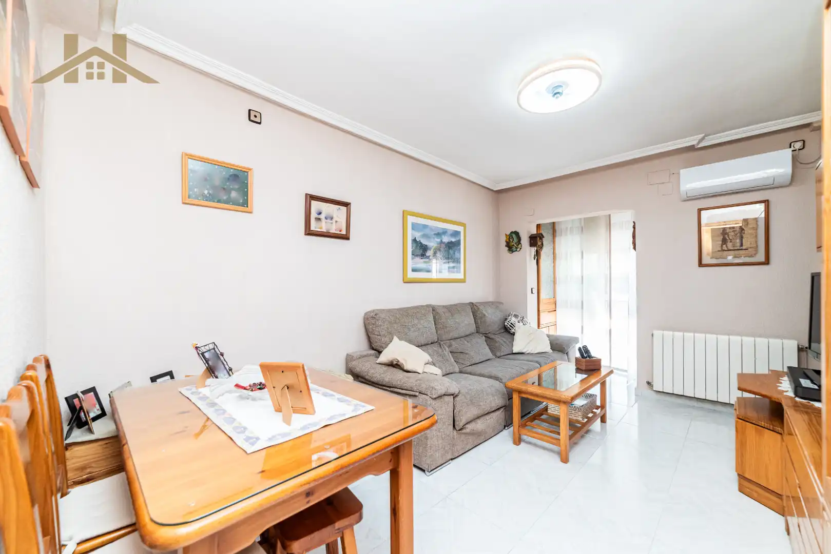 Sala d'estar de Pis en venda en Leganés amb Aire condicionat, Calefacció i Terrassa