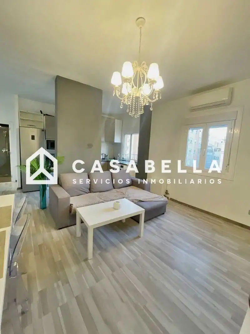 Living room of Flat for sale in Valencia  with Air Conditioner, Heating and Terrace
