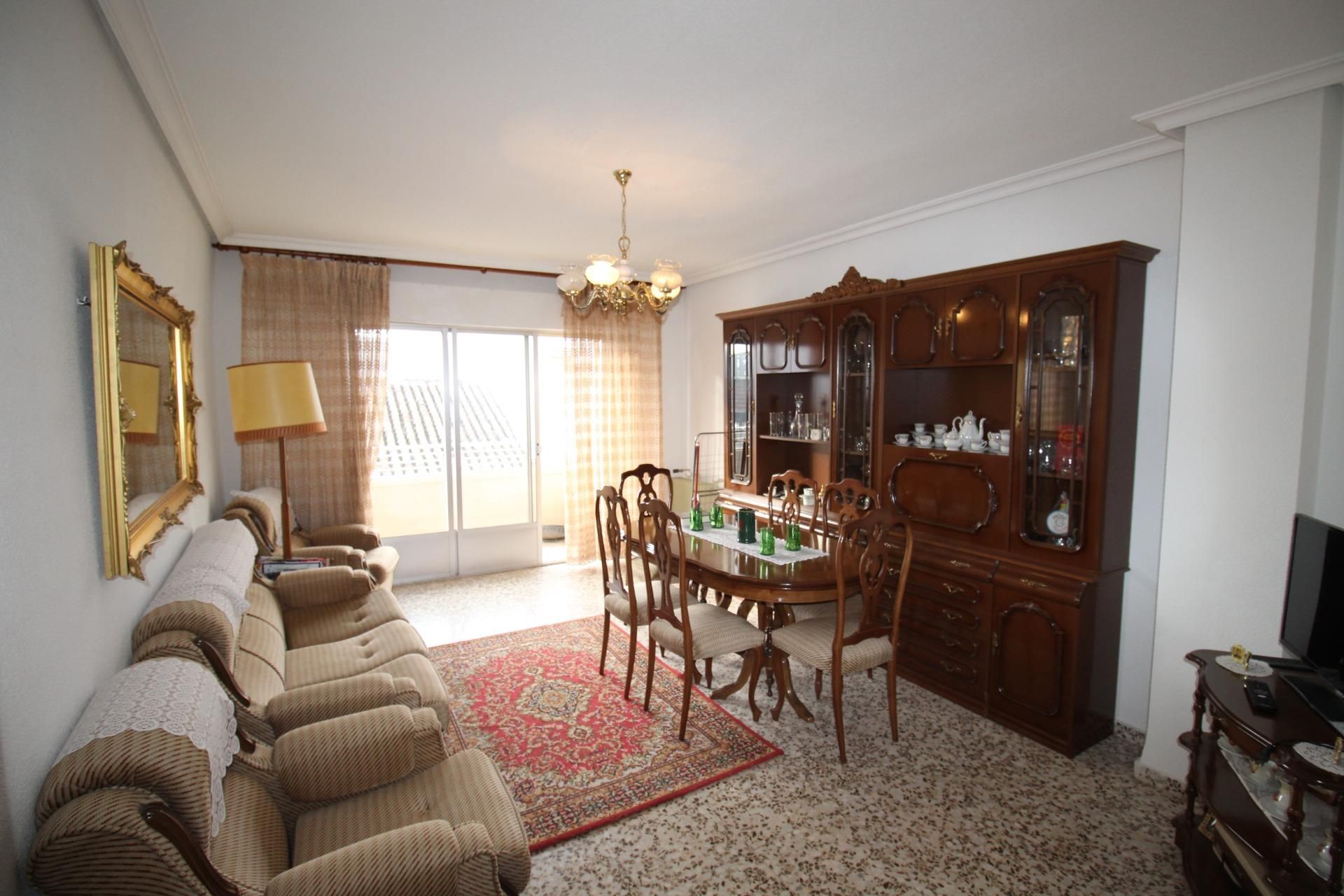 Living room of Flat for sale in Argamasilla de Calatrava  with Heating, Terrace and Balcony