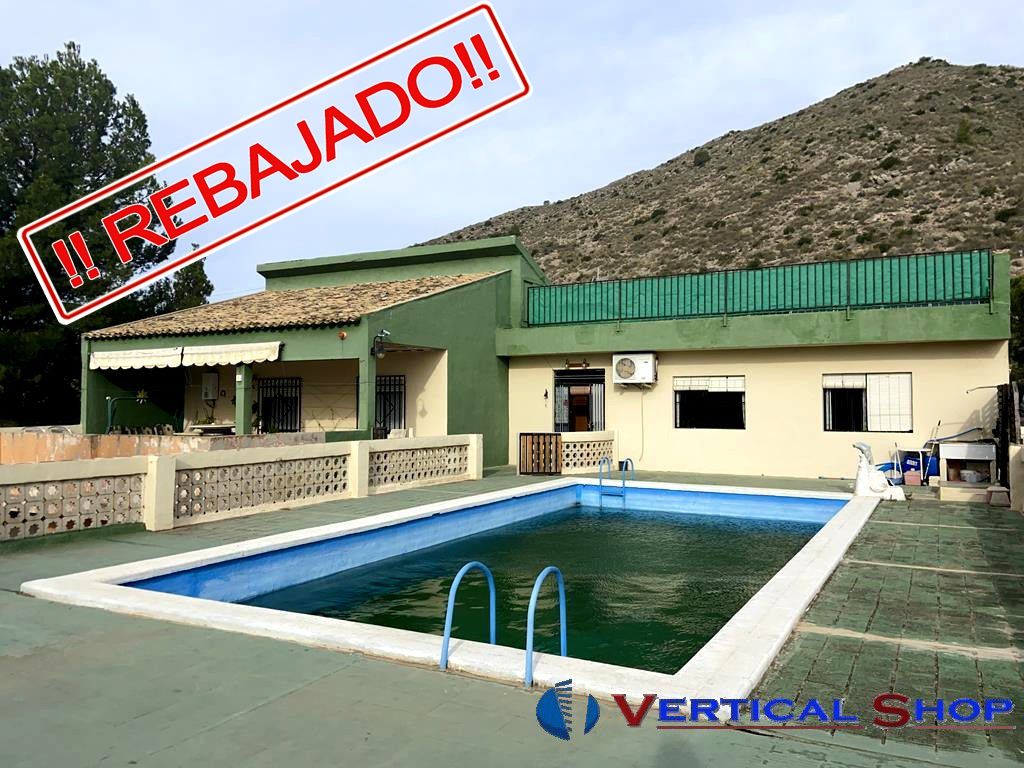 Piscina de Casa o xalet en venda en Villena amb Terrassa