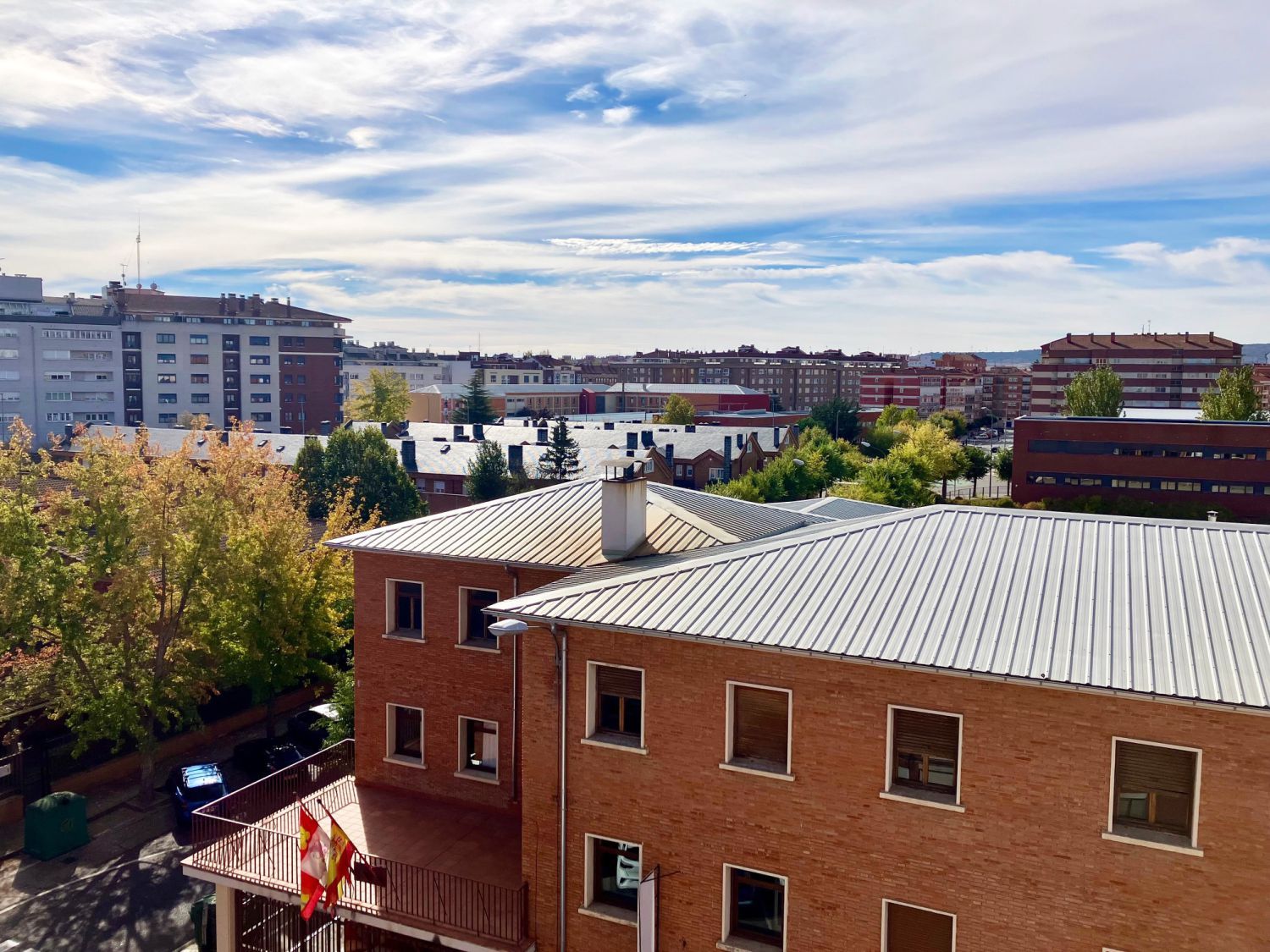 Vista exterior de Pis en venda en Palencia Capital amb Calefacció i Terrassa