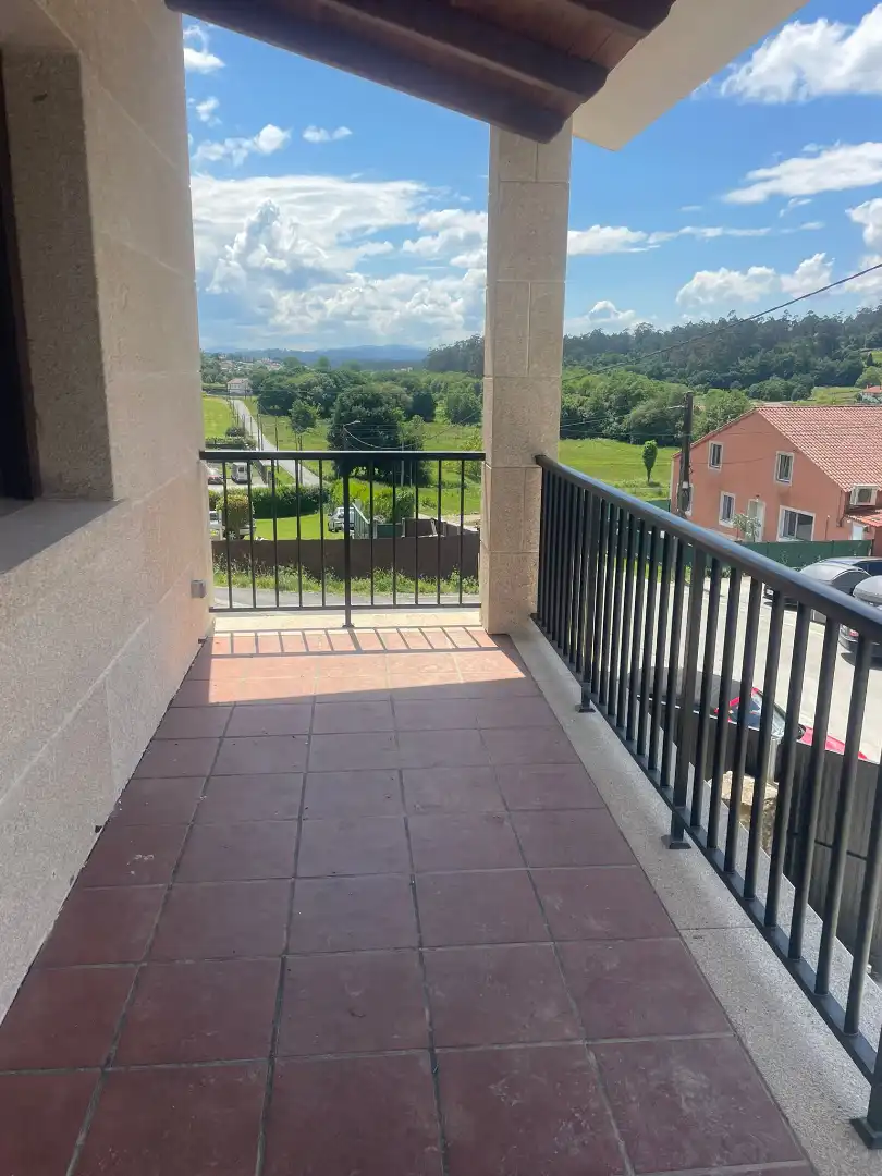Terraza de Casa o chalet de alquiler en Santiago de Compostela  con Se aceptan mascotas
