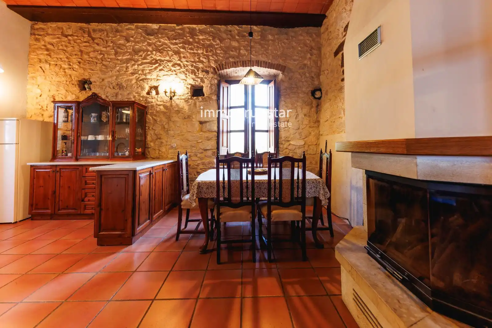 Comedor de Finca rústica en venta en Amer con Trastero