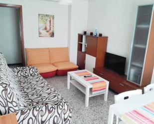 Living room of Flat to rent in  Zaragoza Capital  with Heating, Furnished and Washing machine