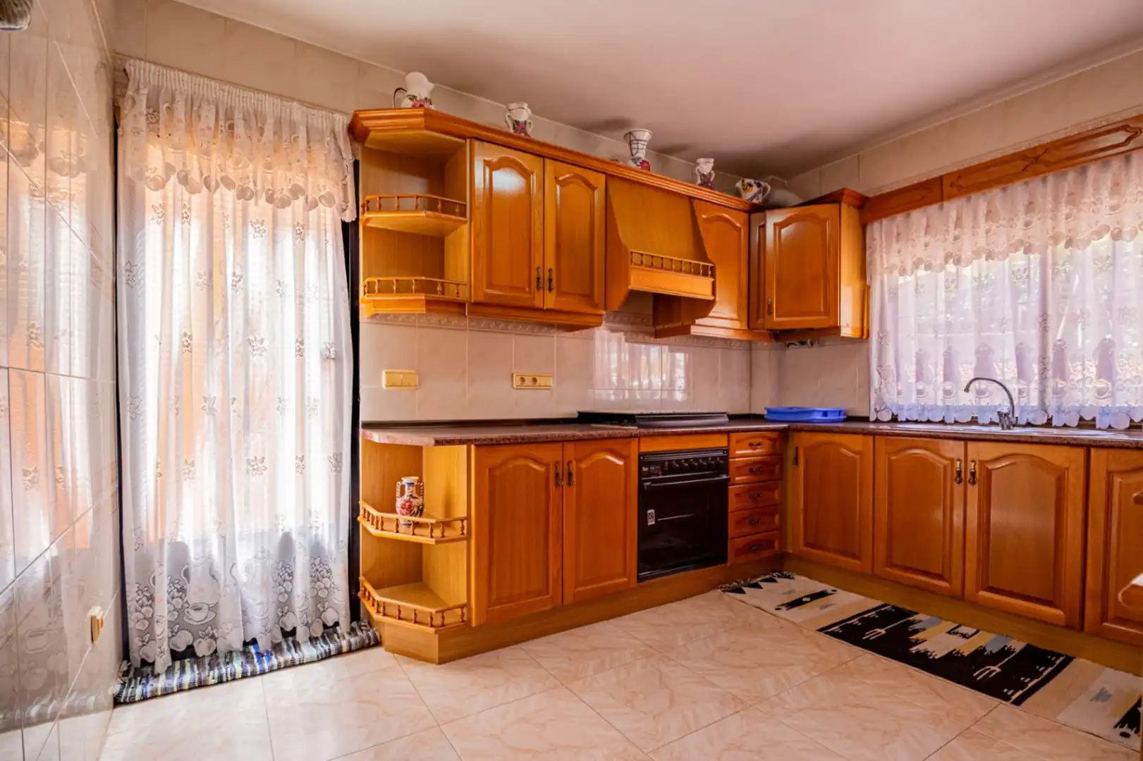 Cocina de Casa o chalet en venta en La Nucia con Aire acondicionado, Calefacción y Terraza
