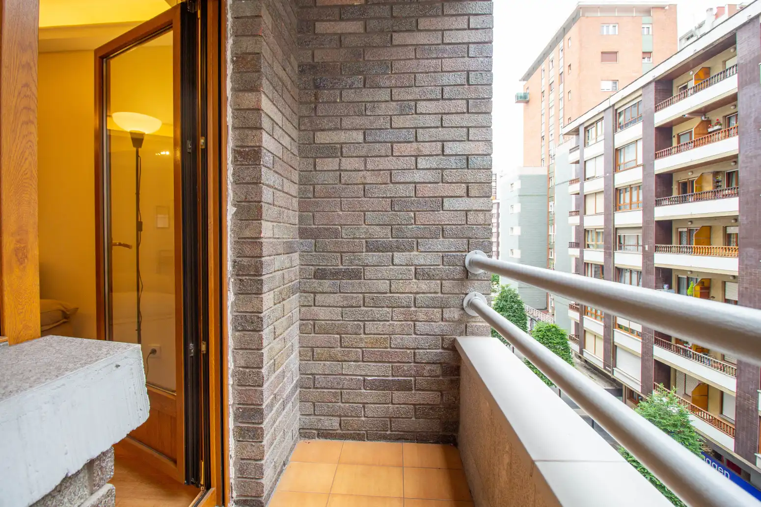 Terraza de Piso de alquiler en Gijón  con Calefacción, Terraza y Trastero