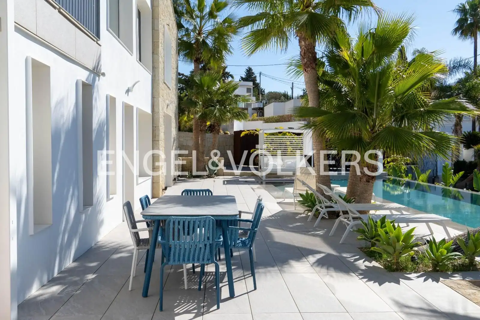Terraza de Casa o chalet de alquiler en Jávea / Xàbia con Aire acondicionado, Calefacción y Jardín privado