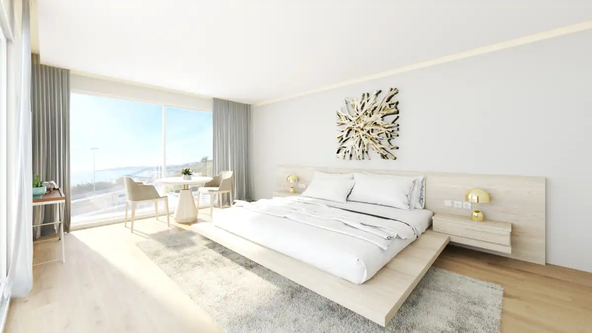 Bedroom of Houses for sale in Mijas  with Air Conditioner, Private garden and Terrace