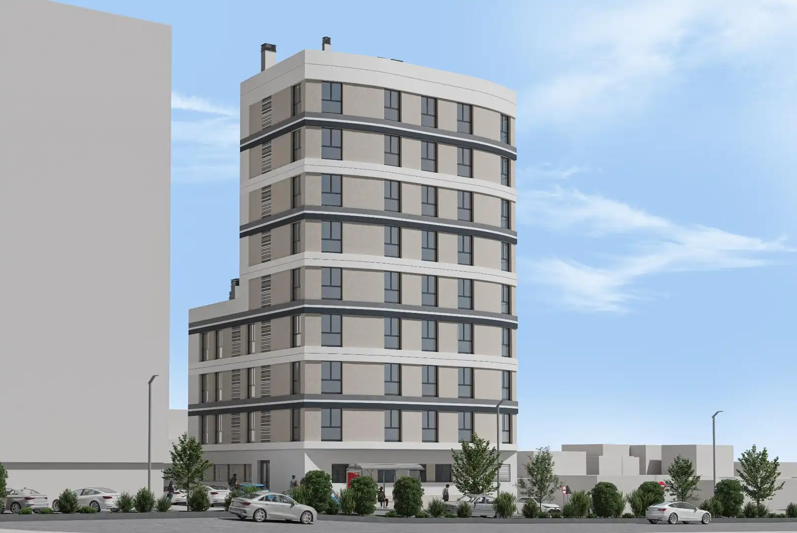 Außenansicht von Wohnungen zum Verkauf in Badajoz Capital