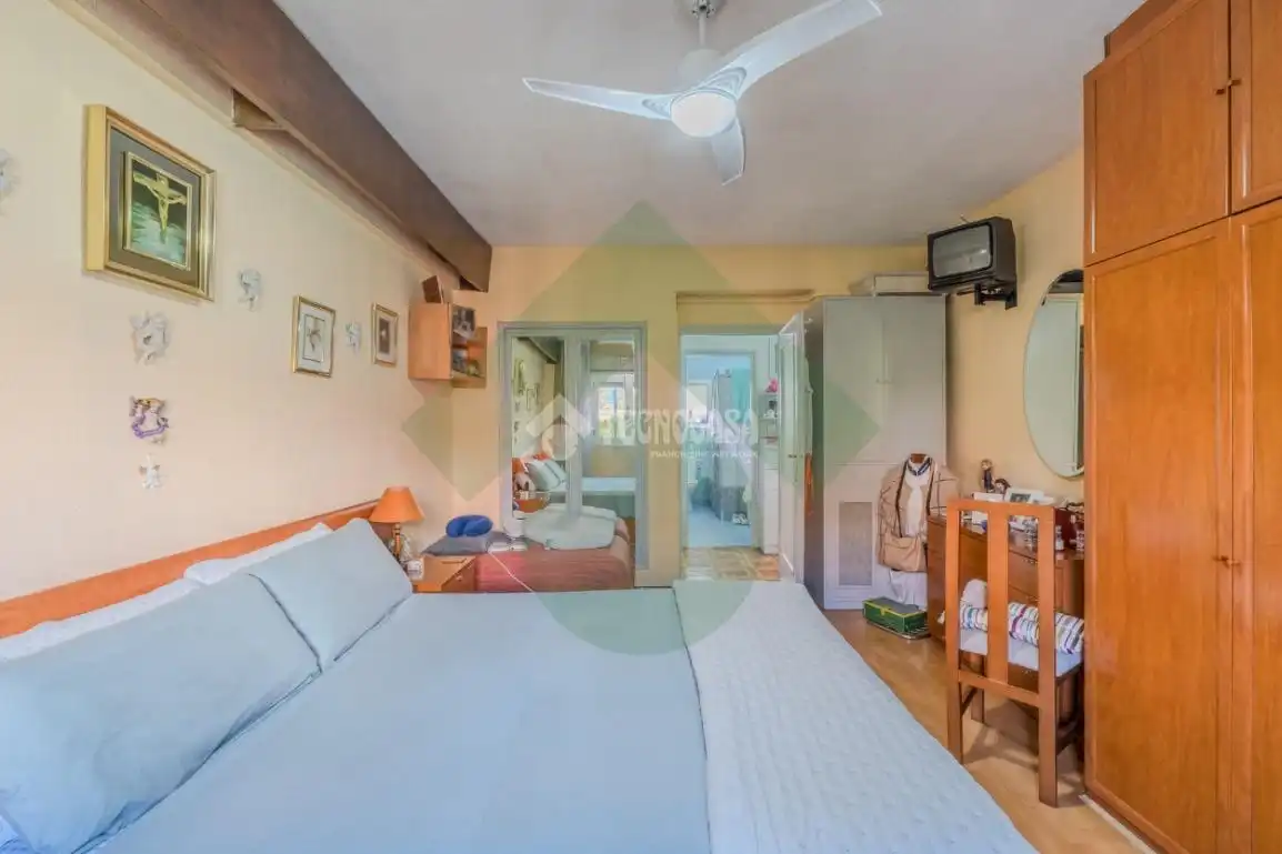 Bedroom of Flat for sale in Madrid  with Heating, Terrace and Balcony