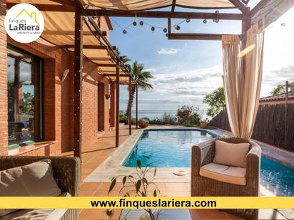 Terrassa de Casa o xalet en venda en Canet de Mar amb Aire condicionat, Calefacció i Jardí privat
