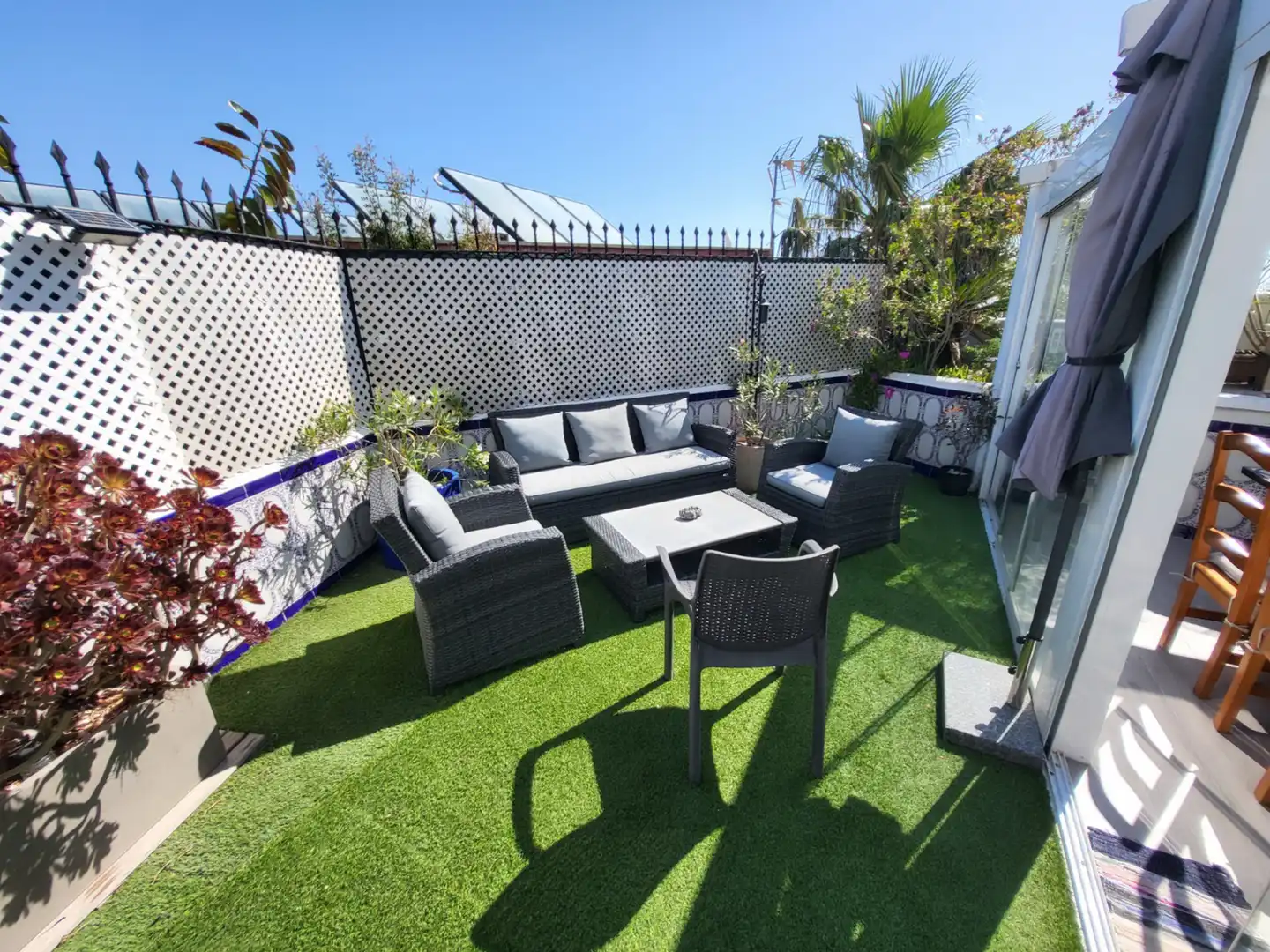 Terrace of Duplexes for sale in Peñíscola / Peníscola  with Air Conditioner, Terrace and Furnished